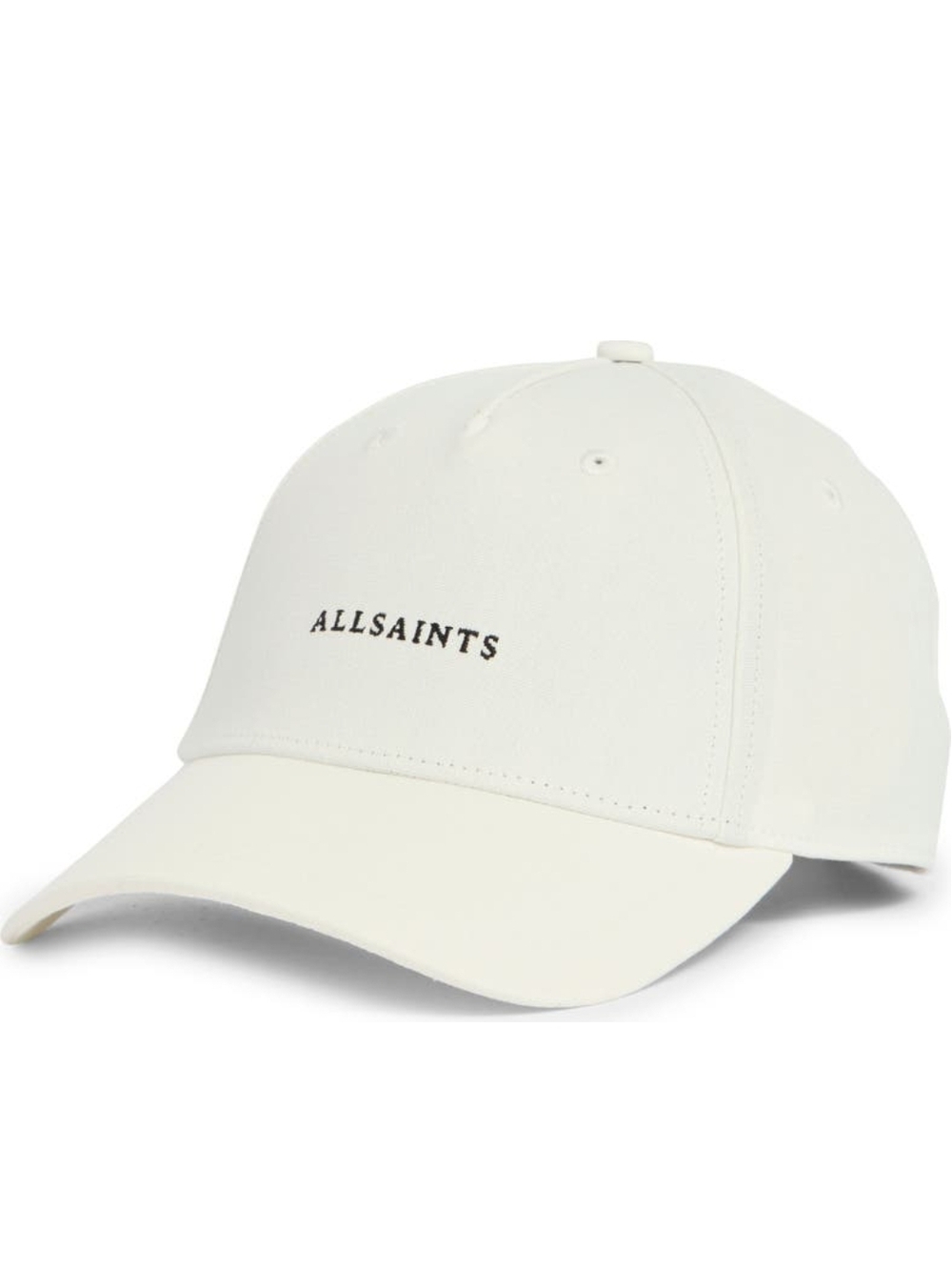 AllSaints Logo Adjustable Baseball Cap, Cream Or Black, NWT